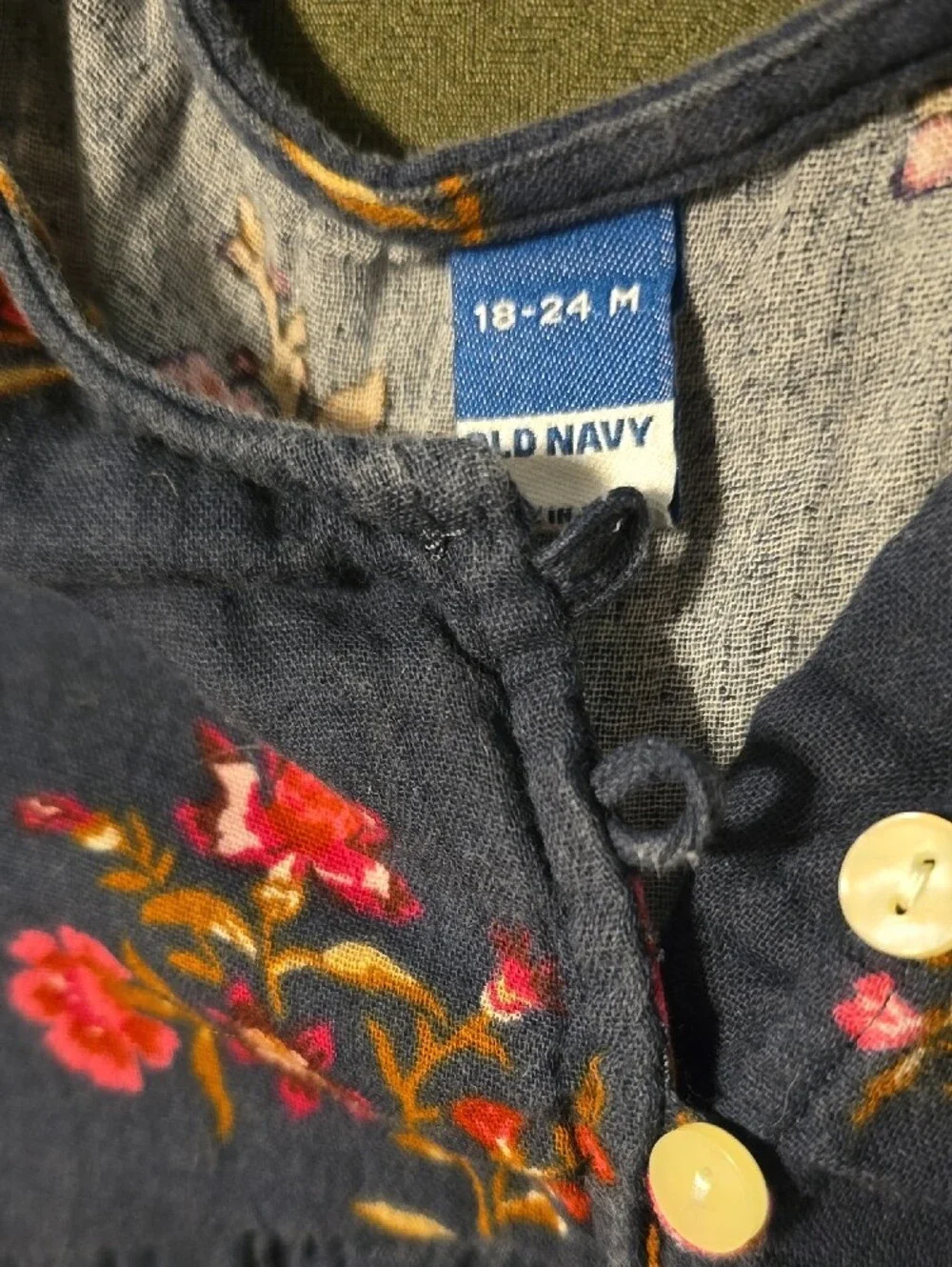 Old Navy navy tiered